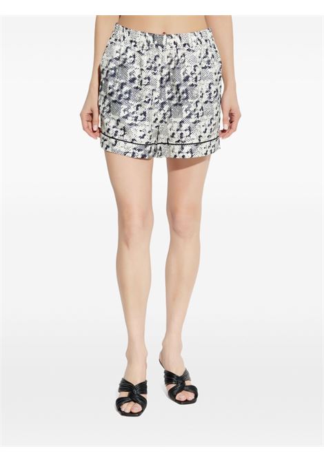 Pantaloncini con stampe in blu e bianco Tory burch - donna TORY BURCH | 167763113